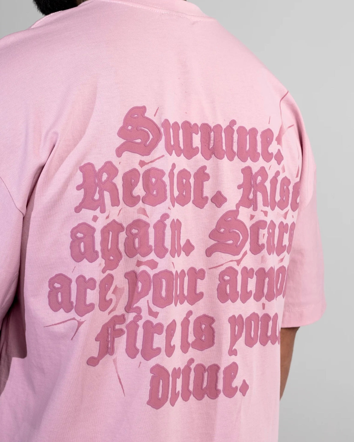Armor script HD Oversize T-shirt