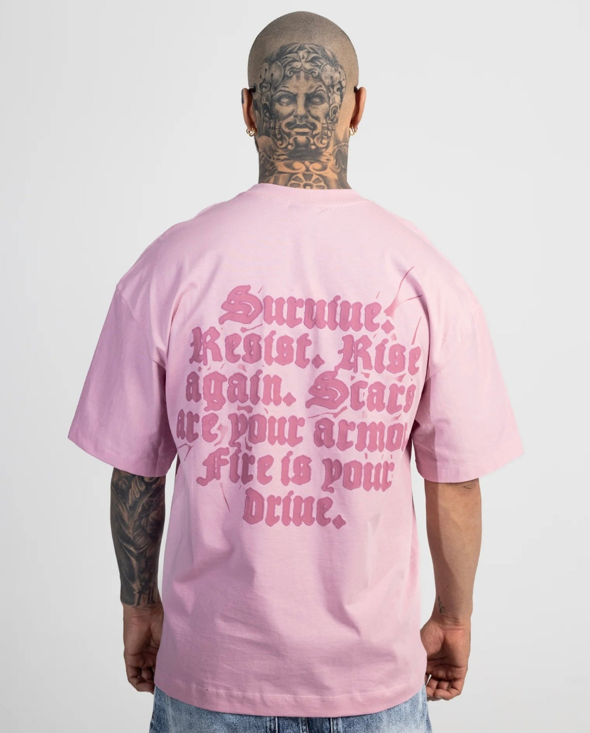 Armor script HD Oversize T-shirt