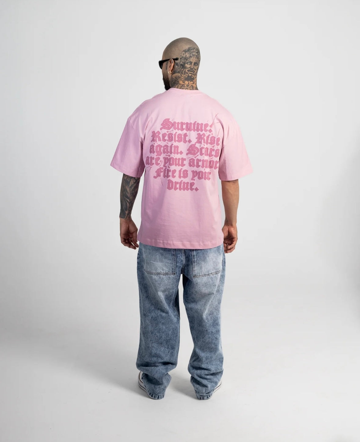 Armor script HD Oversize T-shirt